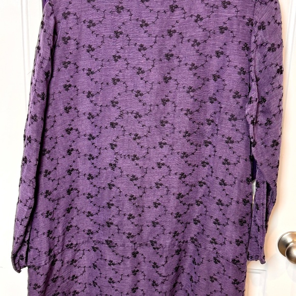 Two Pc. Iguana & A La Mode Tunics/Dresses Purple Size Medium - Picture 15 of 16